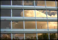Clouded window