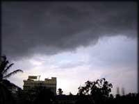 Stormy sky